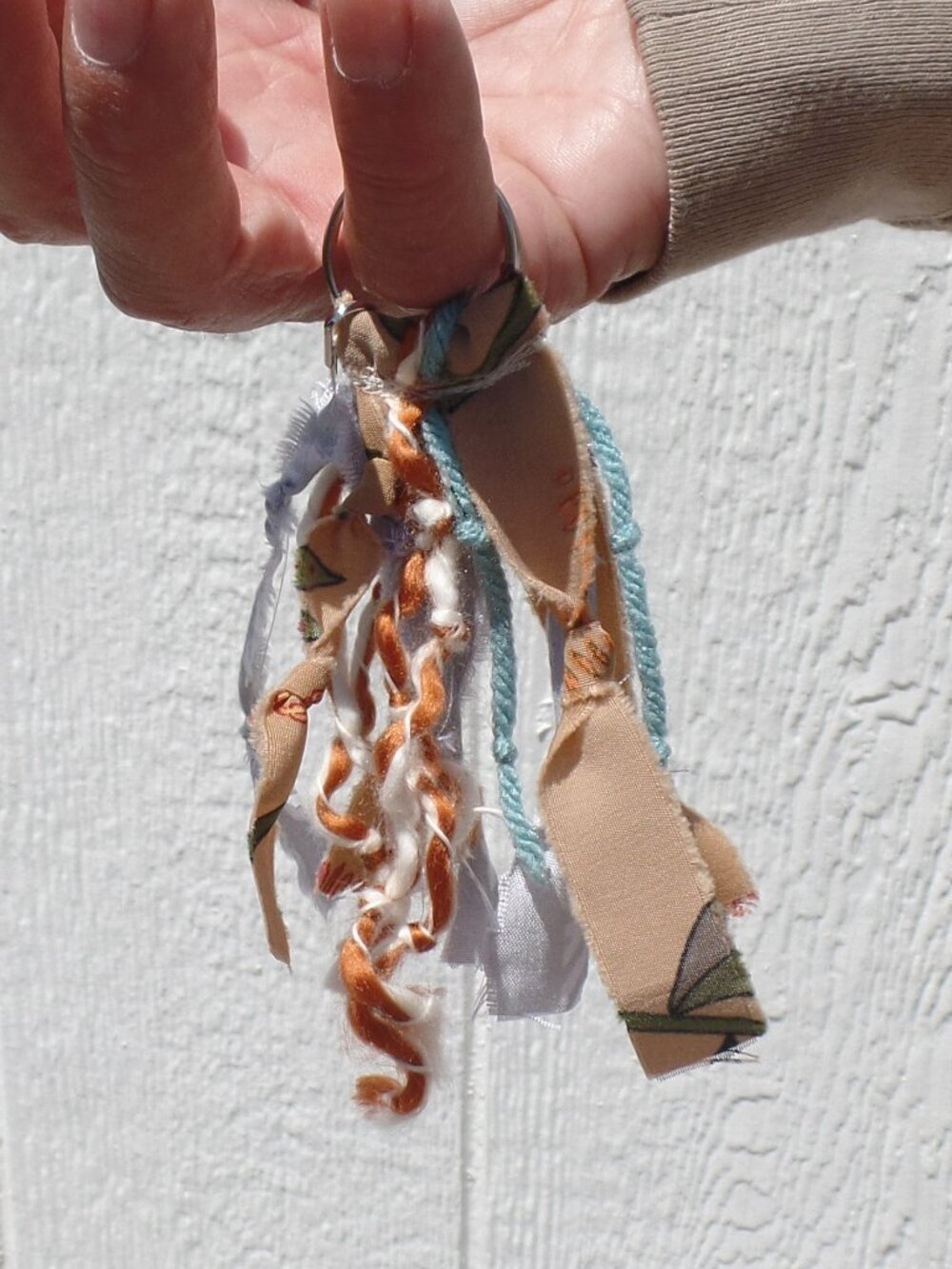 Hand Crafted Clip On Textile MINI Swag - Picture 2 of 4